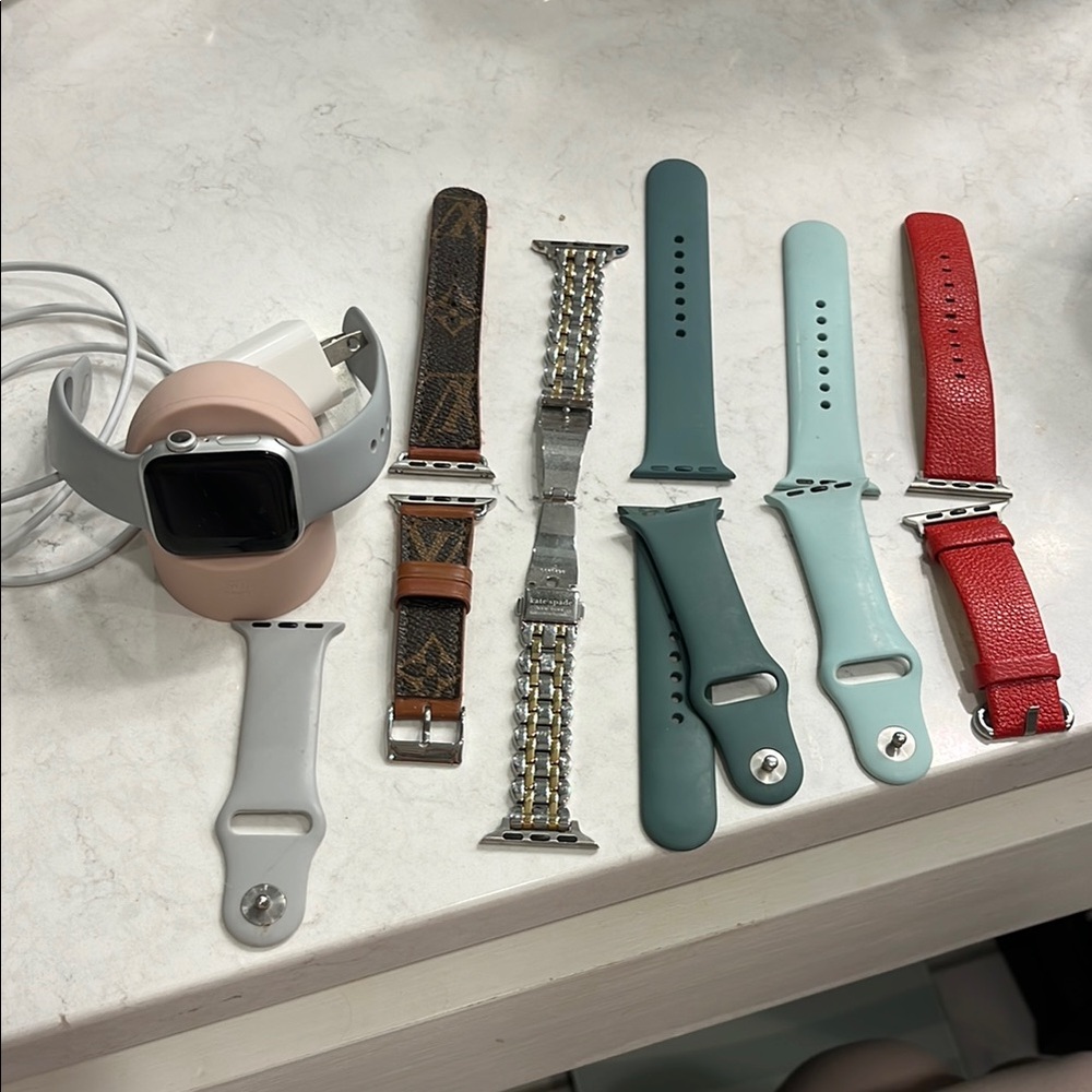 Apple Watch with Assorted Bands